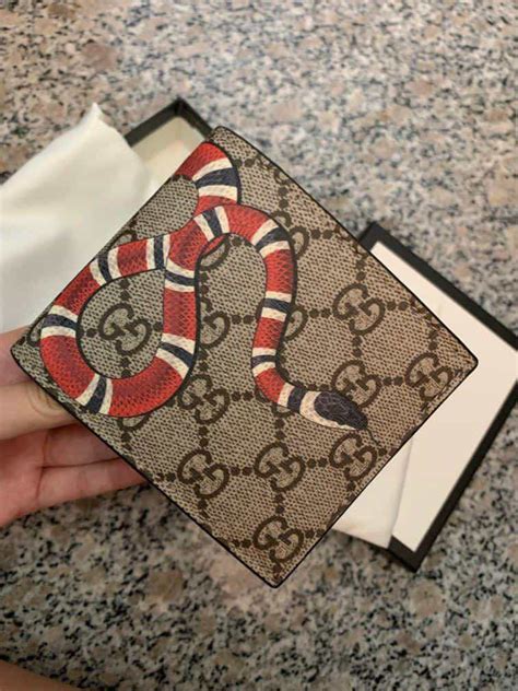 gucci snake painting|authentic gucci snake wallet.